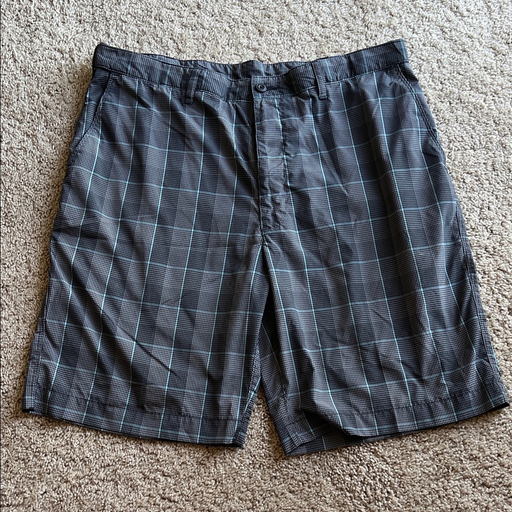 PGA Tour Black Herringbone Shorts